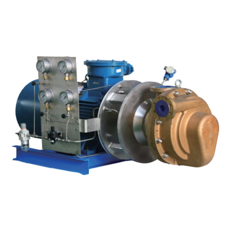 Fjölþrepa miðflótta dæla